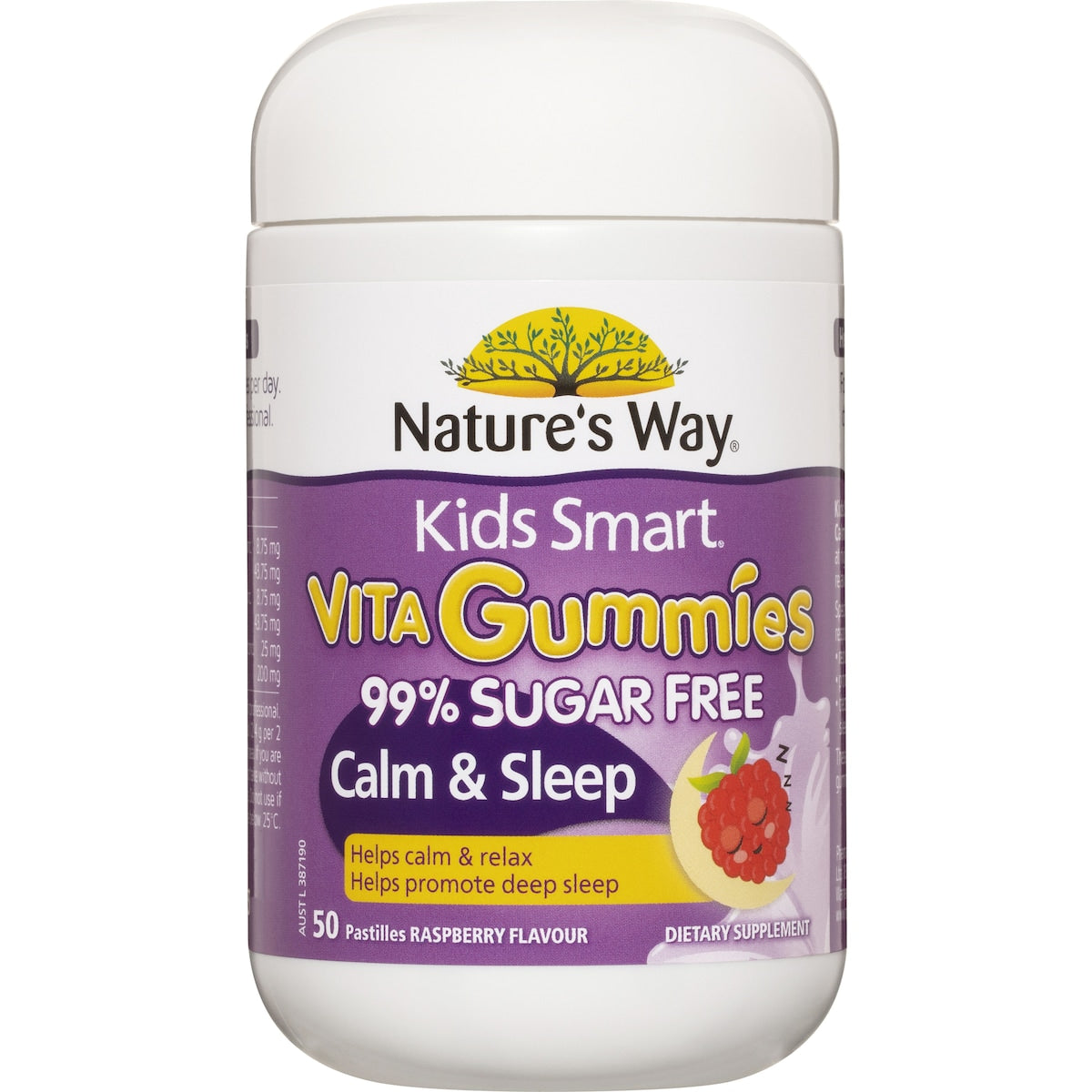 Nature's Way Kids Smart Vita Gummies Calm & Sleep 50 pack