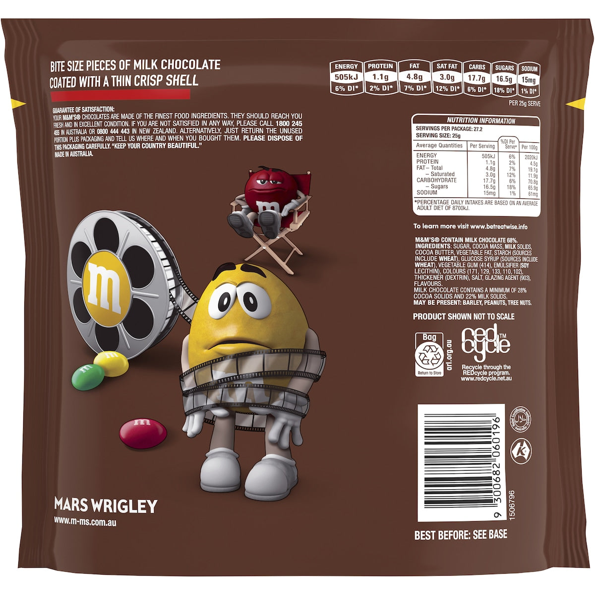 M&M's Milk Chocolate Snack & Share Bag 680g