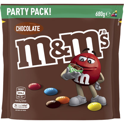 M&M's Milk Chocolate Snack & Share Bag 680g
