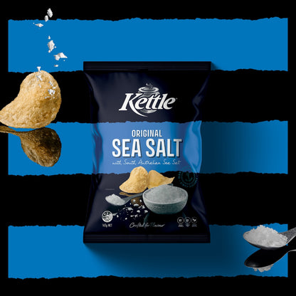 Kettle Original Sea Salt Potato Chips 165g