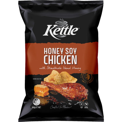 Kettle Honey Soy Chicken Potato Chips 165g