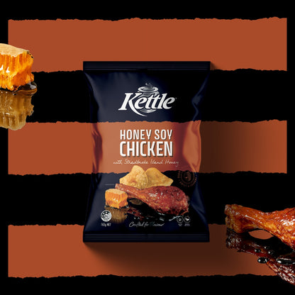 Kettle Honey Soy Chicken Potato Chips 165g