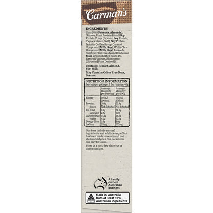 Carman's Protein Bars Iced Coffee Limited Edition 5 pack