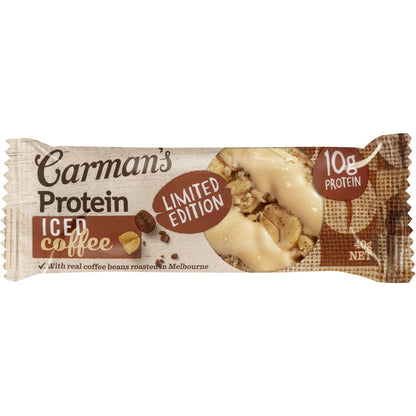 Carman's Protein Bars Iced Coffee Limited Edition 5 pack