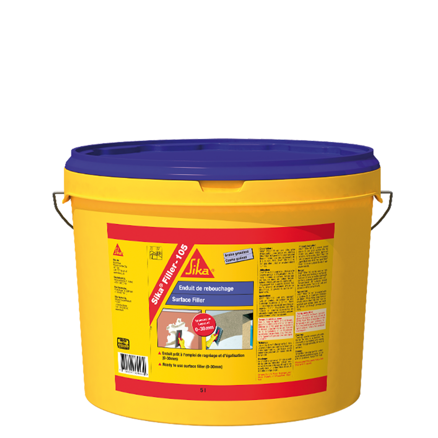 Sika Filler 105 Coarse Surface Filler - 5L