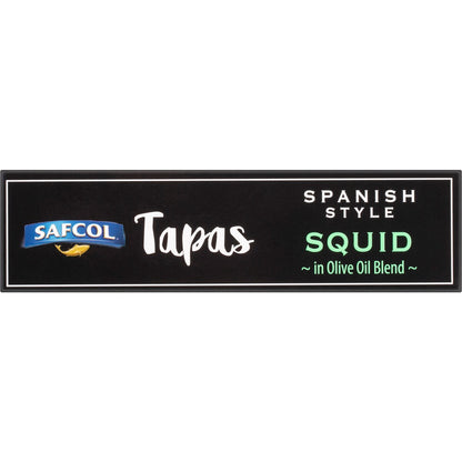 Safcol Tapas Spanish Style Squid In Olive Oil 111g