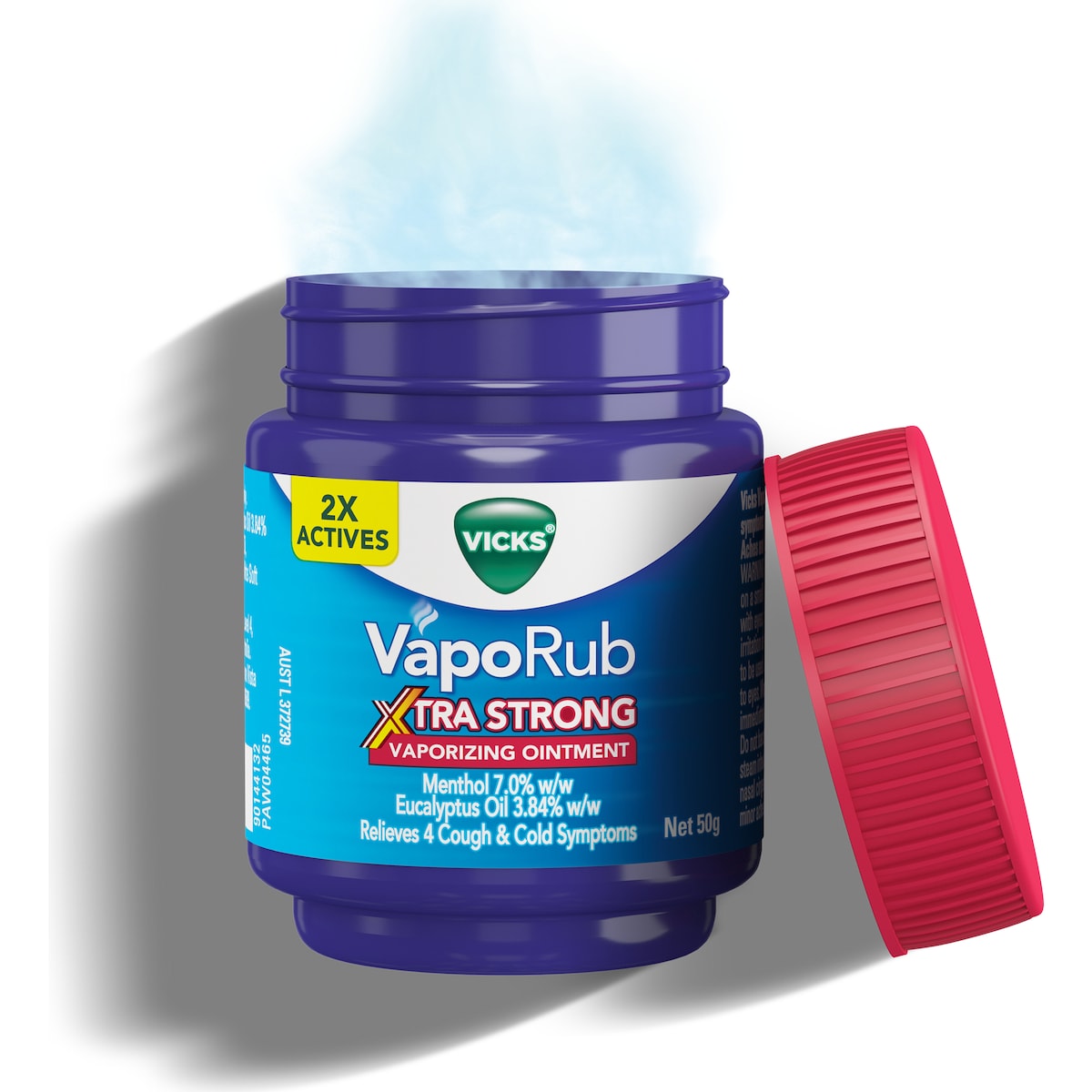 Vicks Vaporub Extra Strong Vaporizing Ointment 50g