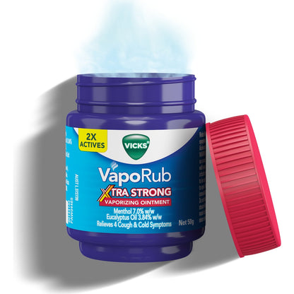 Vicks Vaporub Extra Strong Vaporizing Ointment 50g