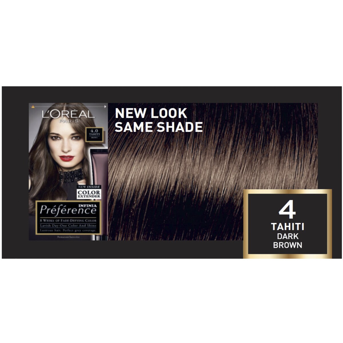 L'oreal Paris Preference 4 Tahiti Dark Brown Each