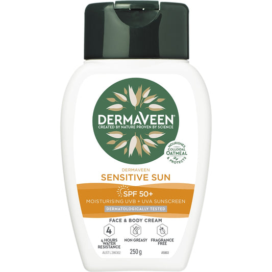 Dermaveen SPF 50+ Sensitive Sun Sunscreen 250g