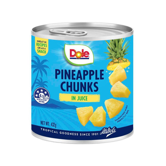 Dole Pineapple Chunks In Juice - 432g