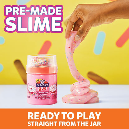 Elmers Gue Strawberry Donut Pre-made Slime Mix-ins 237ml