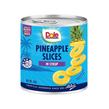 Dole Pineapple Slices In Syrup - 439g