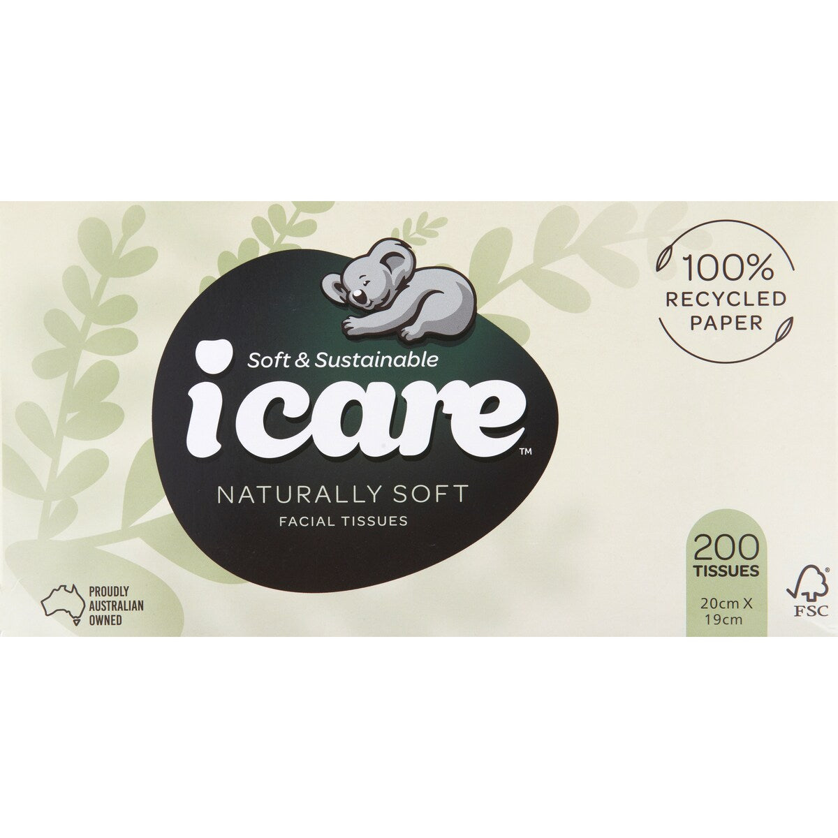 icare Everyday Facial Tissue 200 pack