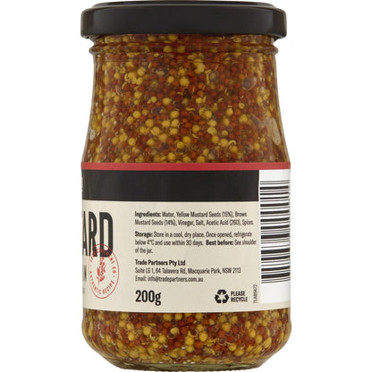 Your Condiment Co Wholegrain Mustard 200g