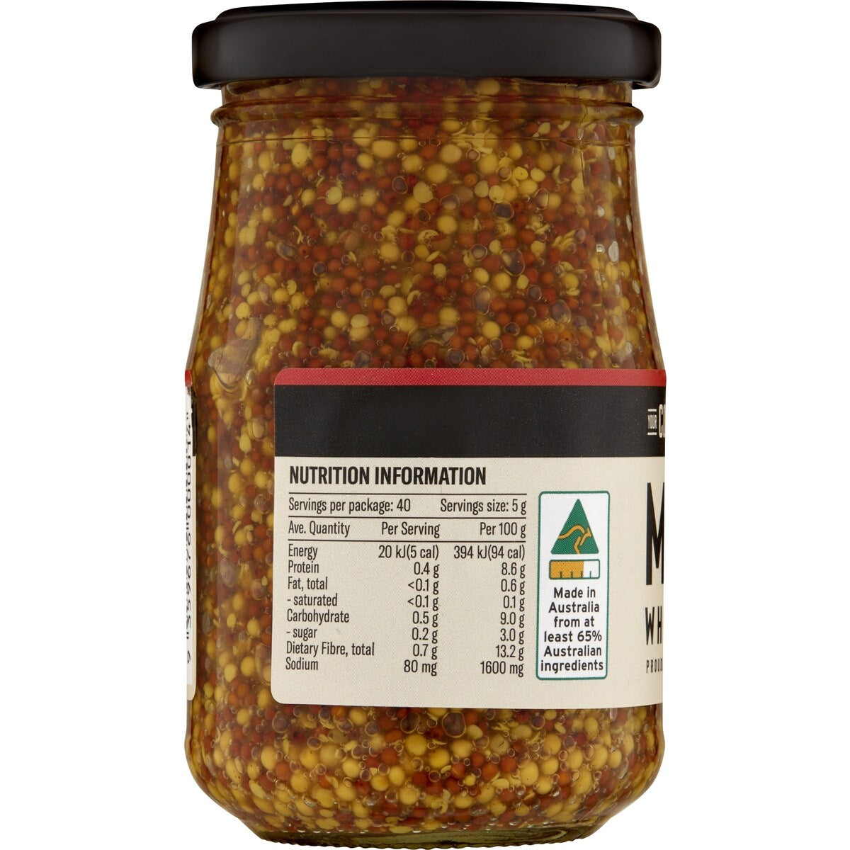 Your Condiment Co Wholegrain Mustard 200g