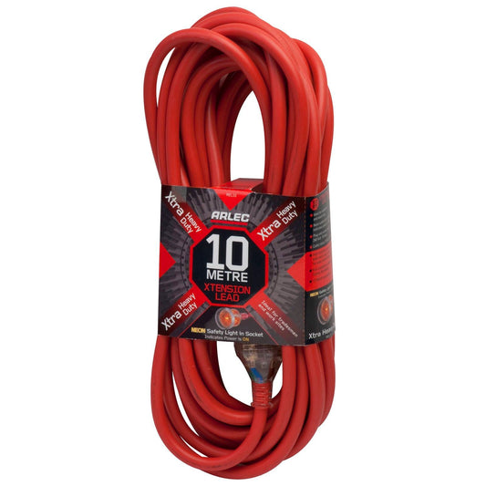Arlec Extra Heavy Duty Extension Lead 10m 1.5mm² 10A 3 Core