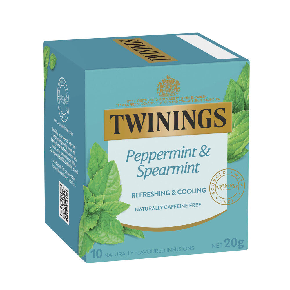 Twining's Peppermint & Spearmint Infusions Tea Bags - 10 Pack