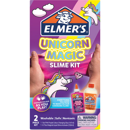Elmers Unicorn Magic Slime 2 Piece Kit Each