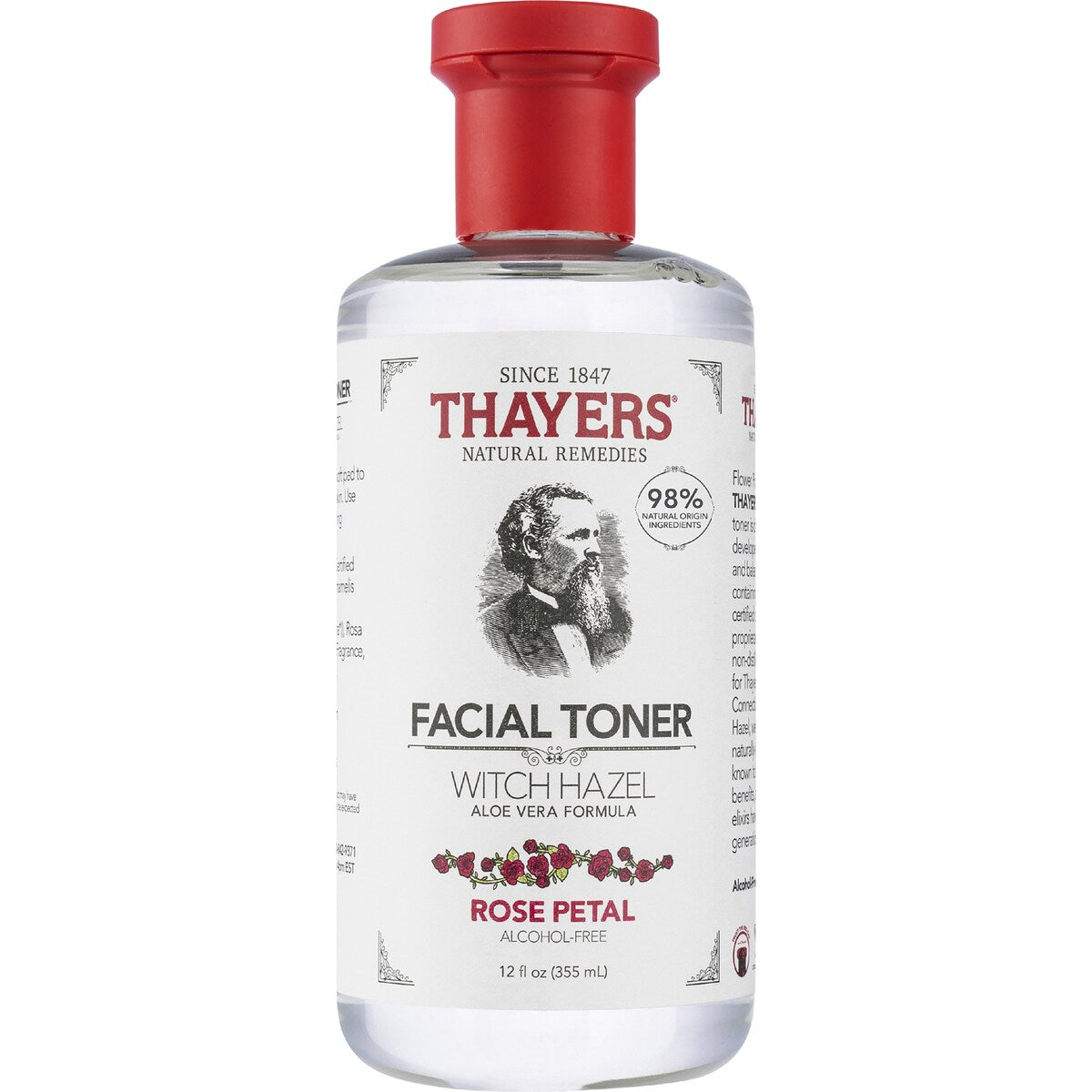Thayers Facial Toner Witch Hazel Rose Petal 355ml