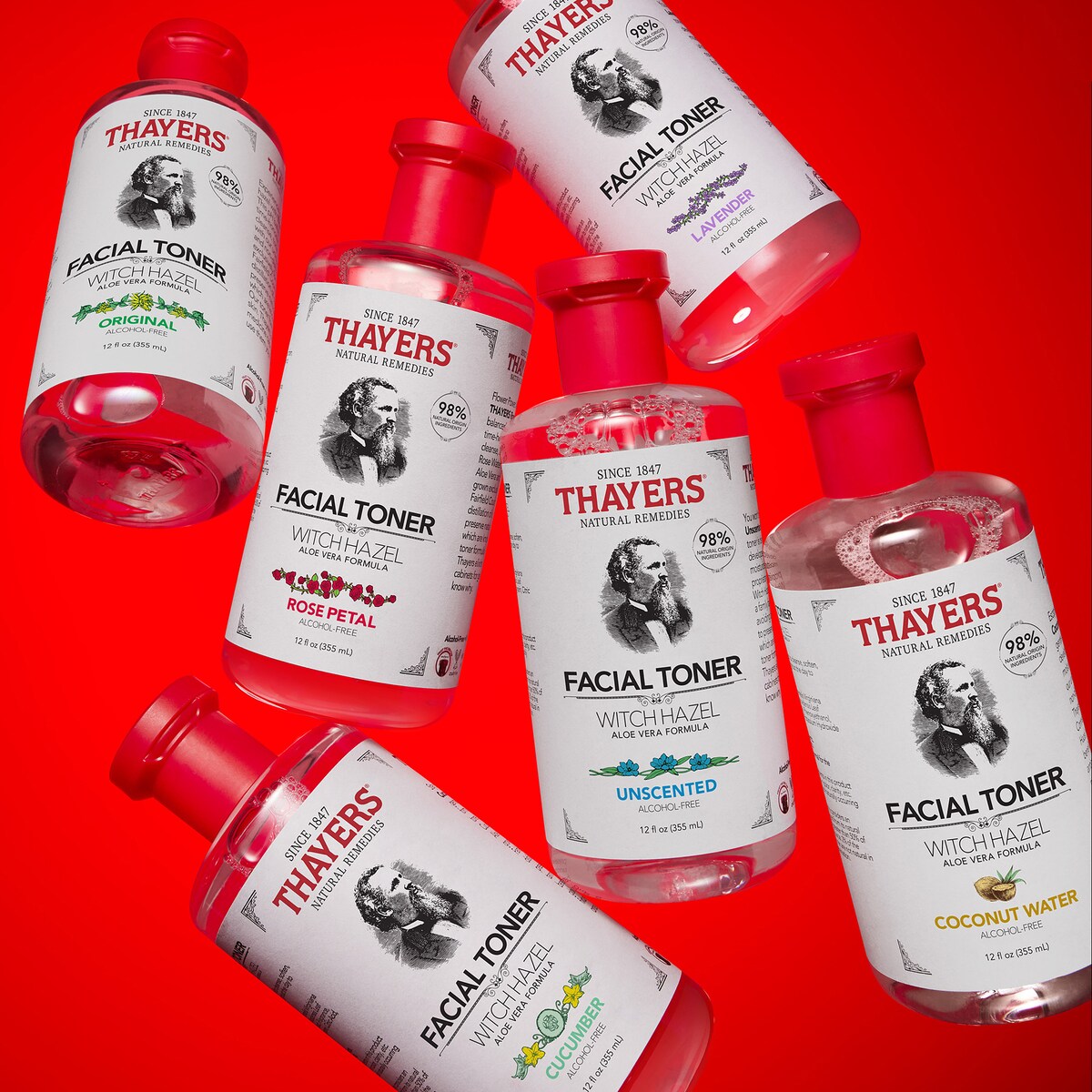 Thayers Facial Toner Witch Hazel Rose Petal 355ml