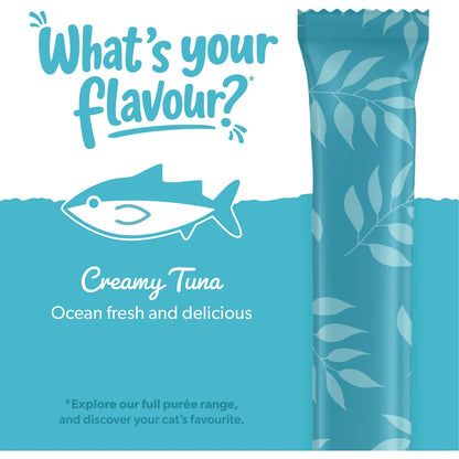 Pretty Wild Creamy Tuna Puree Cat Treats 15g X 4 Pack