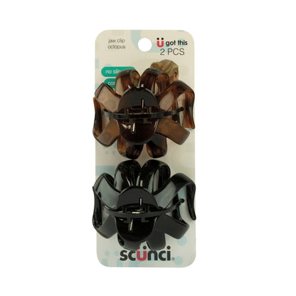 Scunci No Slip Grip Octopus ips - 2 Pack