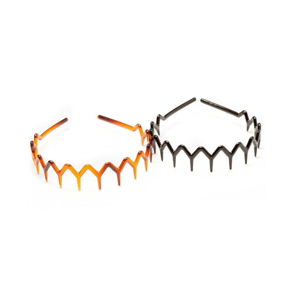 Scunci Effortless Beauty Zigzag Headband - 2 pack