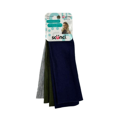 Scunci Basic Assorted Headwraps - 5 Pack