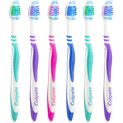 Colgate Toothbrush Zig Zag Medium Daily Clean Value 6 Pack