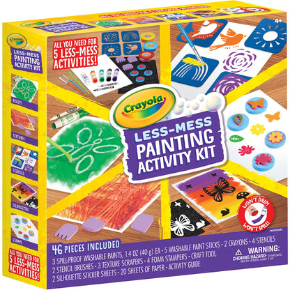 Crayola Less Mess Painting Activity Kit Each