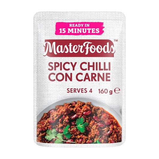 MasterFoods Spicy Chilli Con Carne Recipe Base - 160g