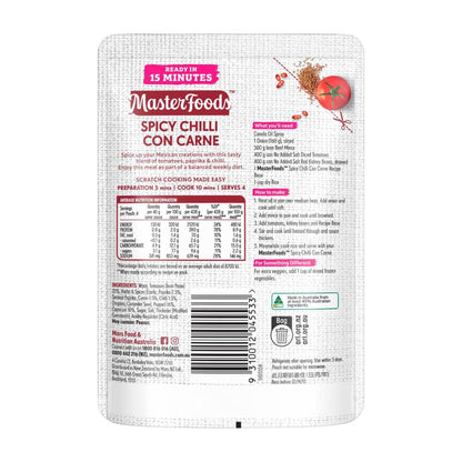 MasterFoods Spicy Chilli Con Carne Recipe Base - 160g
