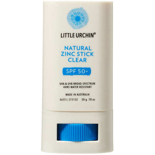 Little Urchin Natural Zinc Stick Clear 20g