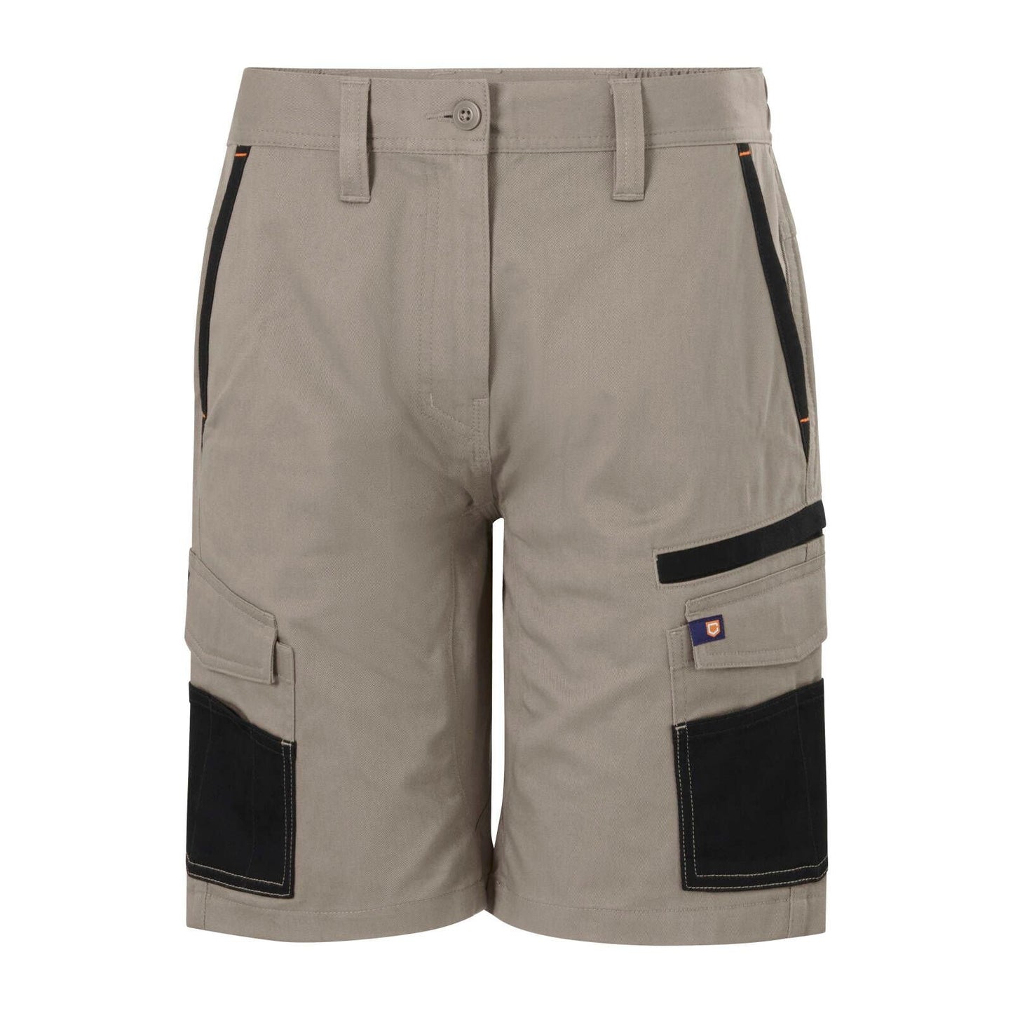 Citeco Size 16 Womens Mid Shorts - Khaki