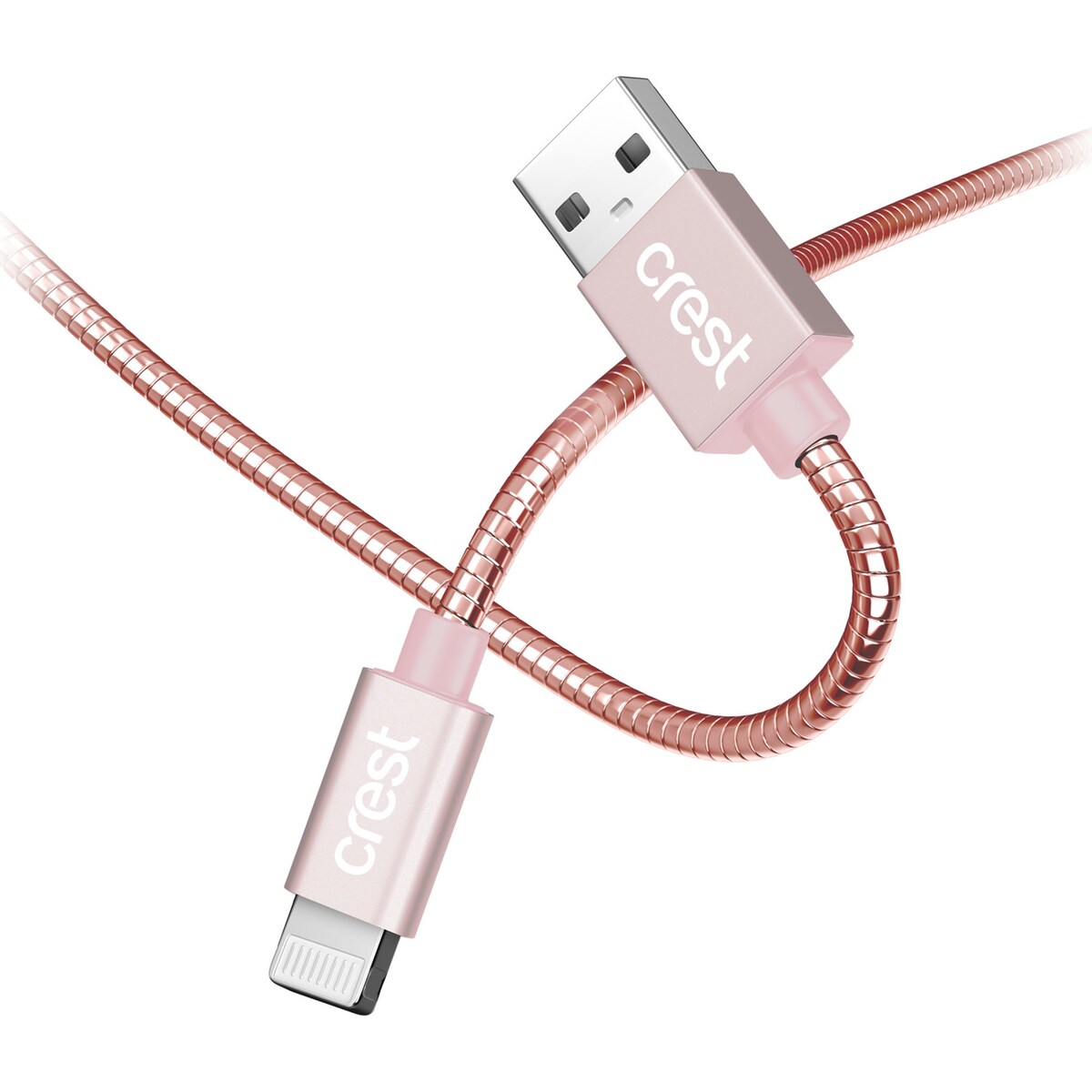 Crest Lightning To Usb-a Metallic Cable 1.5m
