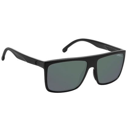 Carrera 8055/S Men's Polarised Sunglasses Black Polyamide Grey Lenses