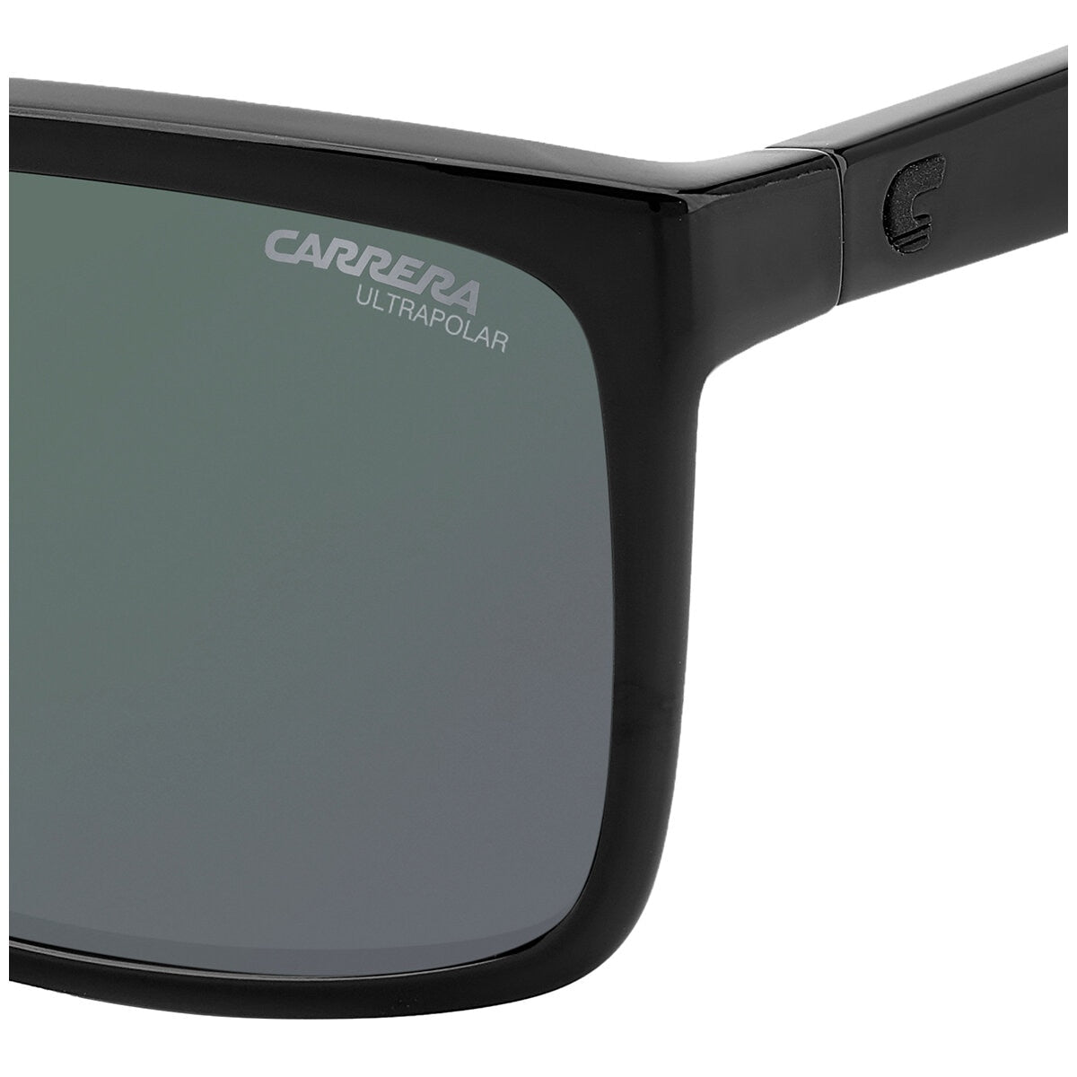 Carrera 8055/S Men's Polarised Sunglasses Black Polyamide Grey Lenses