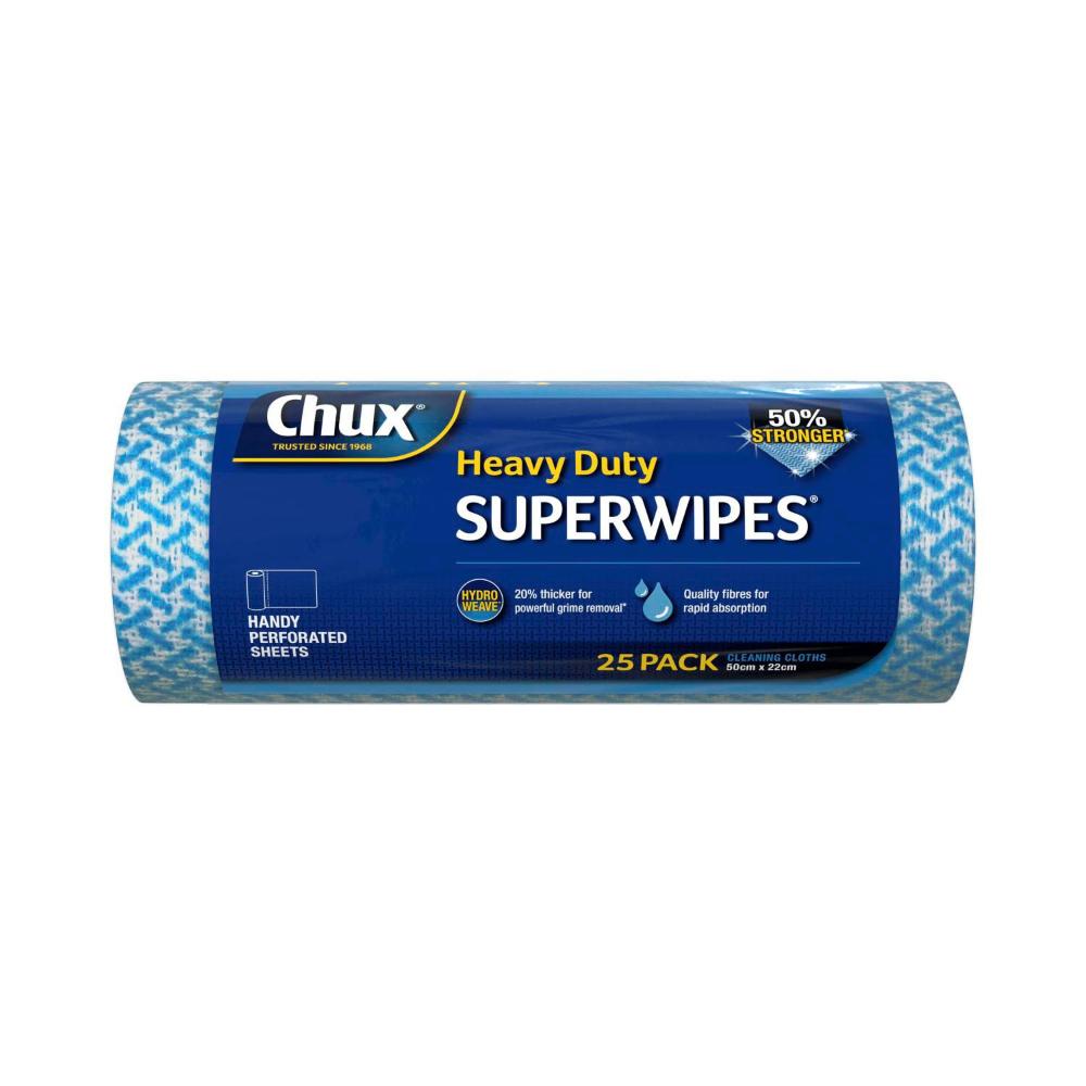 Chux Heavy Duty Superwipes - 25 pack