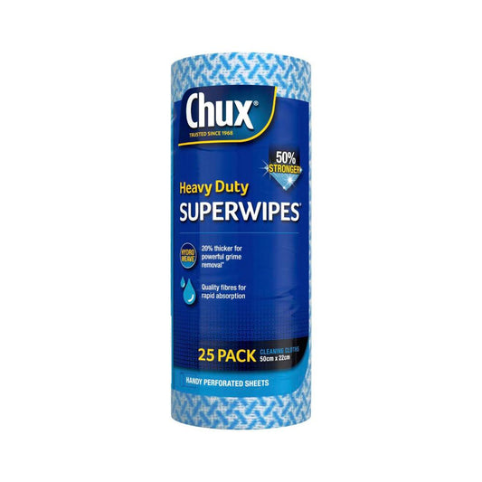 Chux Heavy Duty Superwipes - 25 pack