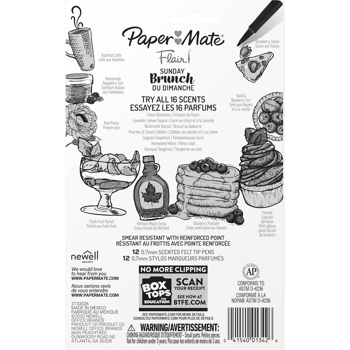 Paper Mate Flair Scented Pens 12 Pack