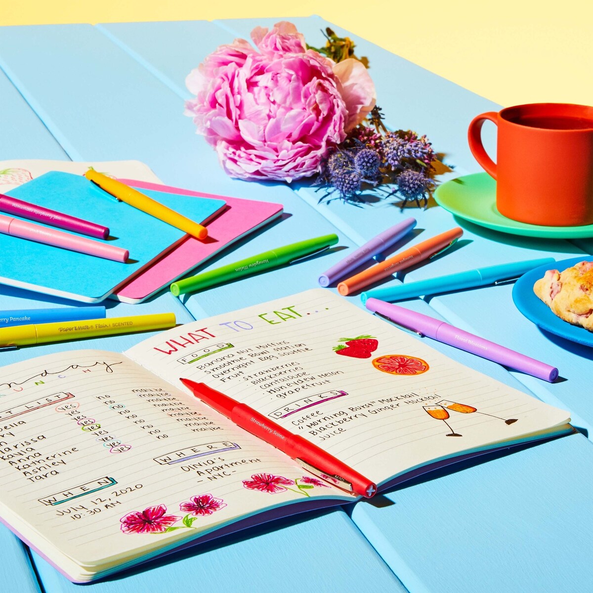 Paper Mate Flair Scented Pens 12 Pack
