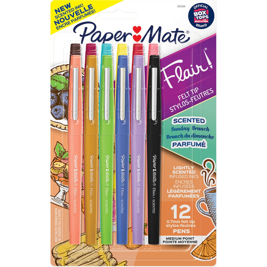 Paper Mate Flair Scented Pens 12 Pack