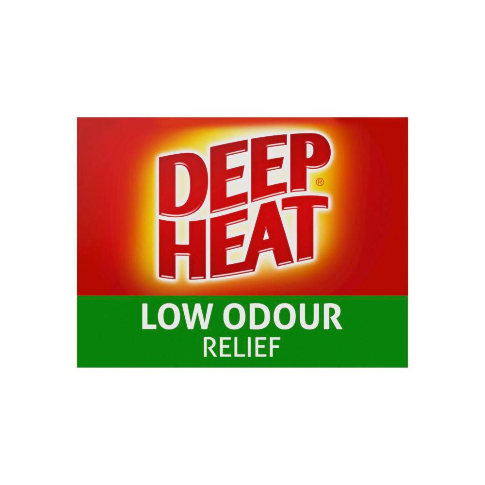 Deep Heat Low Odour Pain Relief Cream - 100g
