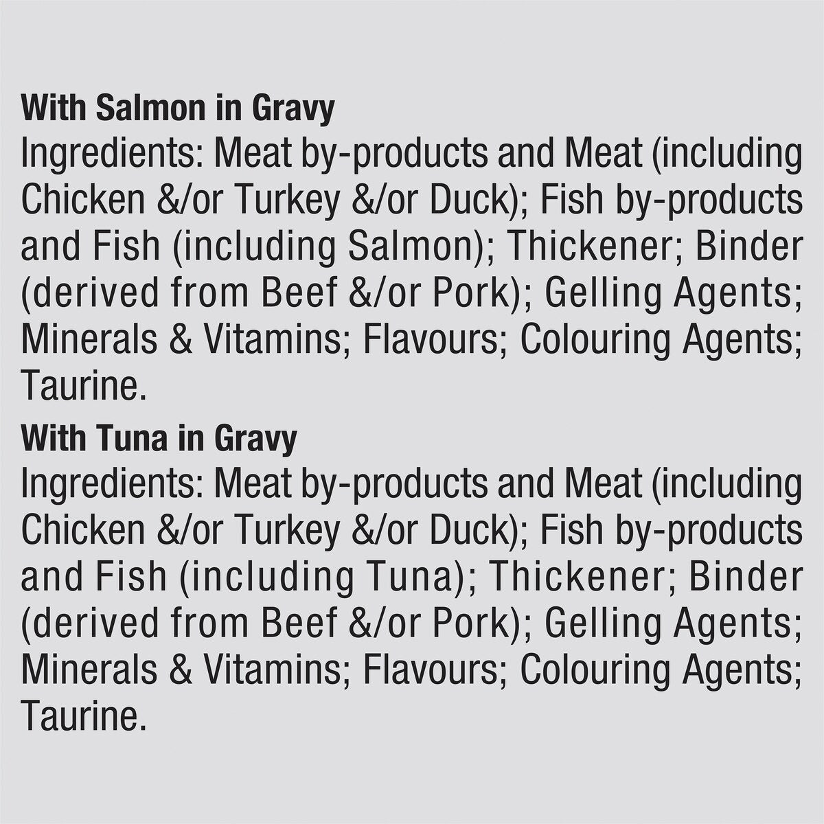 Dine Fresh & Fine Gravy Salmon & Tuna 50g X 6 Pack