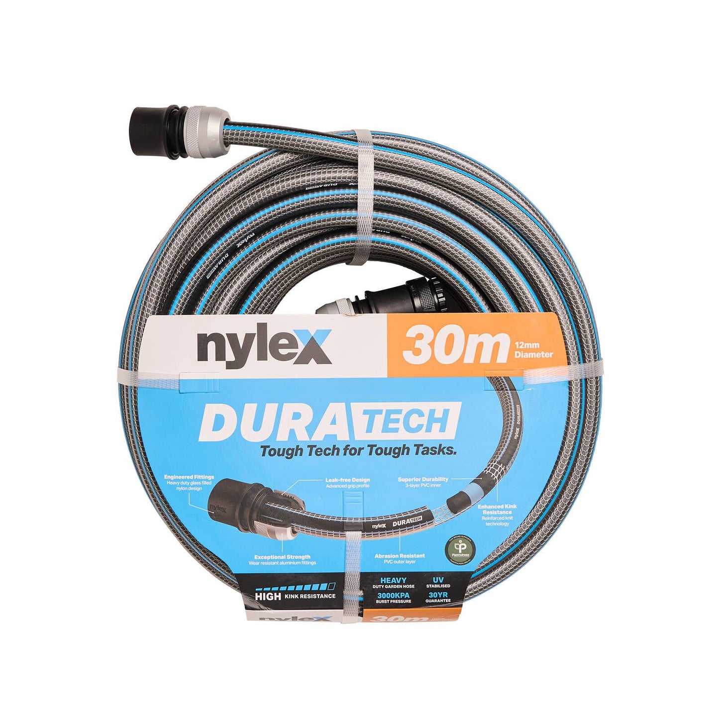 Nylex Duratech Garden Hose - 30m x 12mm