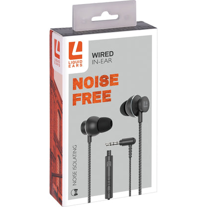 Liquid Ears Noise Free Wired In-ear Earphones Assorted Each