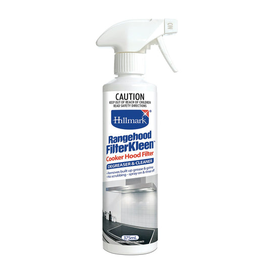 Hillmark Rangehood Filterkleen - 375ml - Trigger Bottle - Non-Caustic