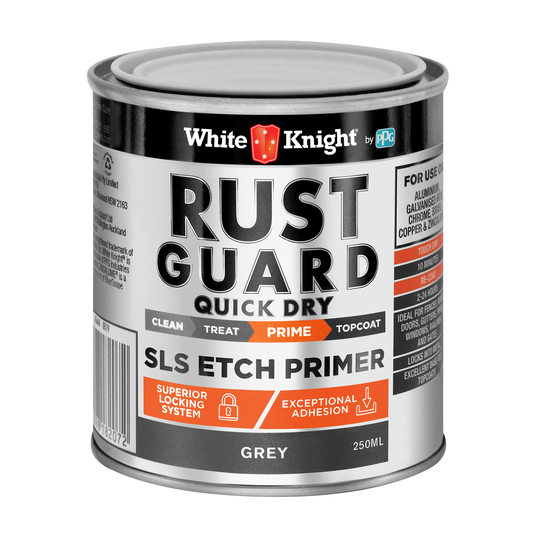White Knight Rust Guard Quick Dry Etch Primer - 0.25L