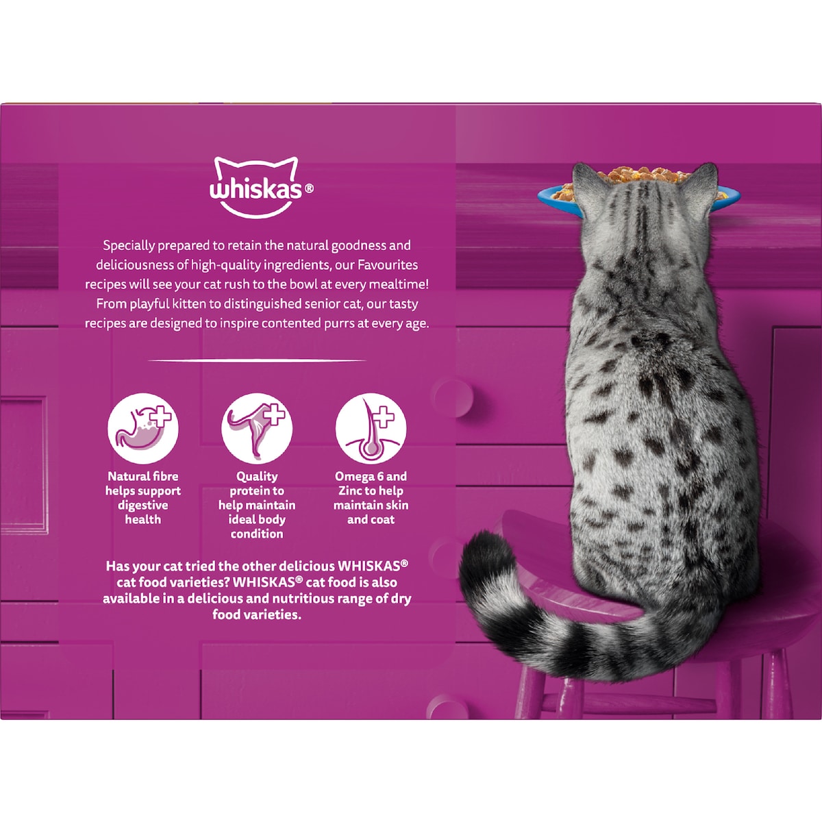 Whiskas Tuna Flavour Favourites In Jelly Wet Cat Food 85g X 24 Pack
